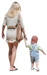 Family walking people png (15689) - miniature