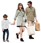Family walking people png (15734) - miniature