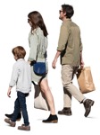 Family walking people png (15735) - miniature