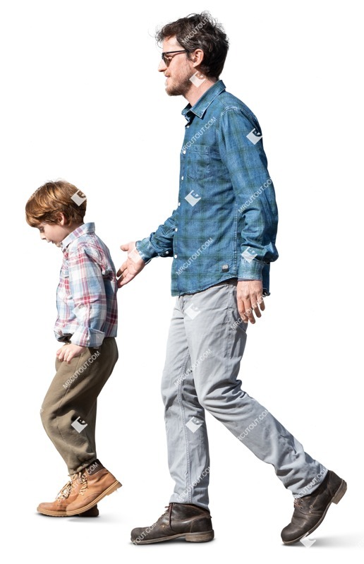 Family walking person png (15916)