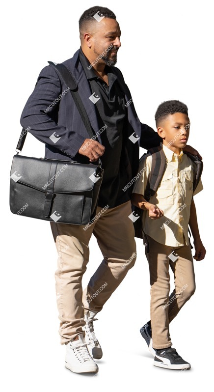 Family walking people png (17419)