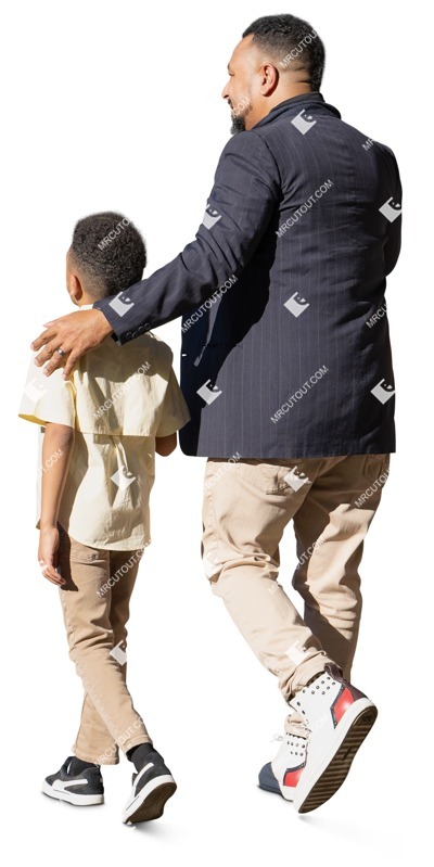 Family walking people png (17852)