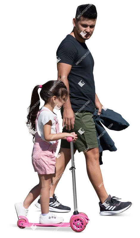 Family walking people png (16784)