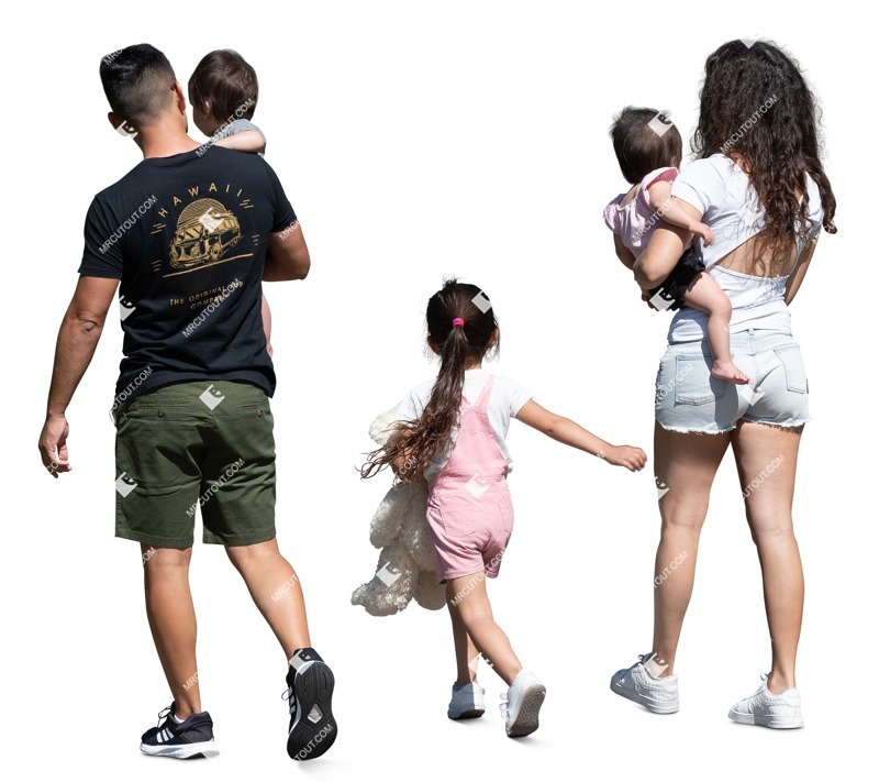 Family walking person png (16835)