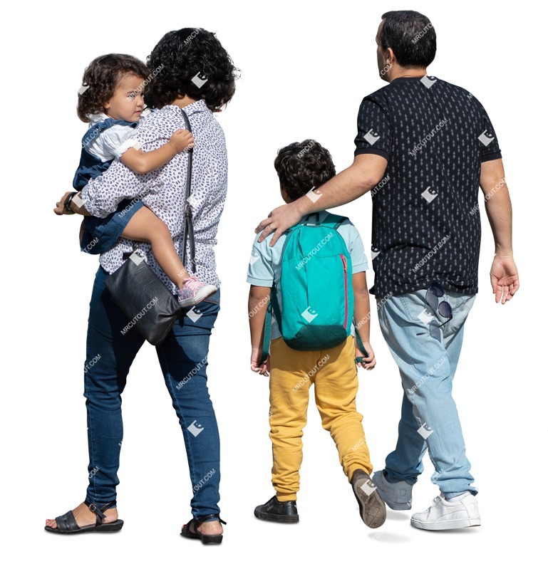 Family walking png people (17450)