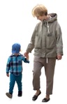 Family walking people png (17063) - miniature