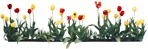 Cut out flower cutout plant (4267) - miniature