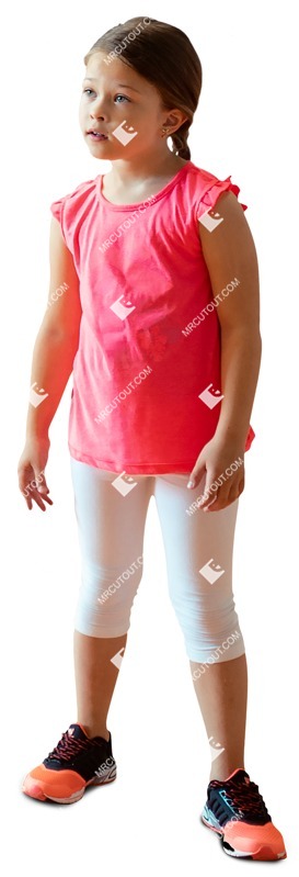 Girl child standing png people (7496)