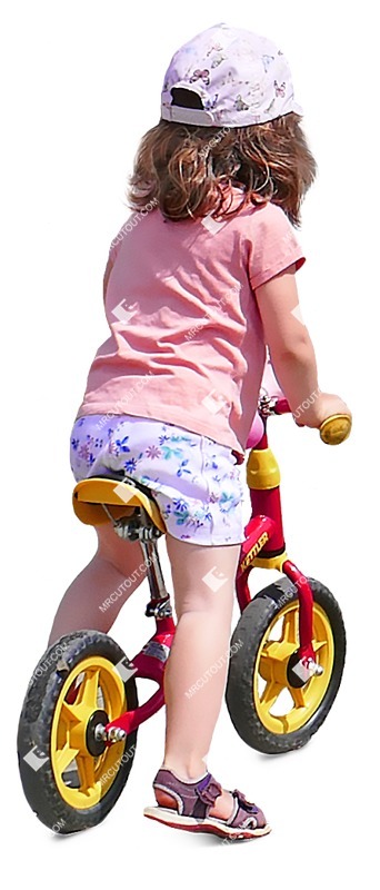 Girl cycling people png (7885)