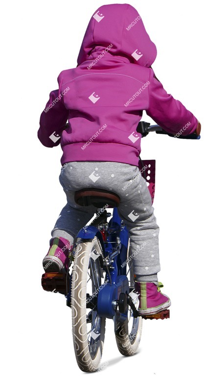 Girl cycling people png (10626)
