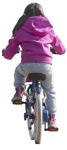 Girl cycling people png (11717) - miniature