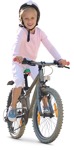 Girl cycling photoshop people (13795) - miniature