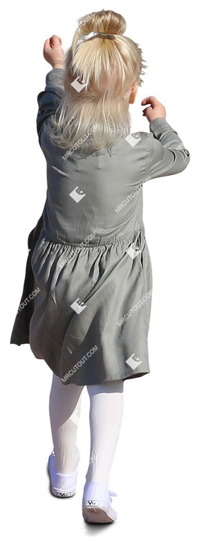 Girl dancing entourage people (9356)