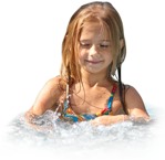 Girl in a swimsuit people png (13717) | MrCutout.com - miniature