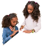 Girl learning  (6072) - miniature