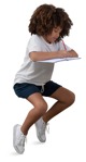 Girl learning people png (17182) - miniature