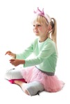Girl playing people png (7801) - miniature