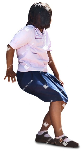 Girl playing human png (8810)