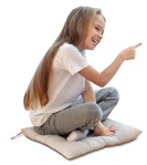 Girl playing people png (11574) - miniature