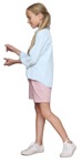 Girl standing person png (13767) | MrCutout.com - miniature