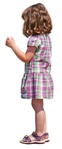 Girl standing png people (8334) - miniature