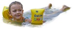 Girl swimming people png (2728) - miniature