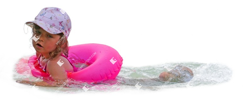 Girl swimming people png (7951)