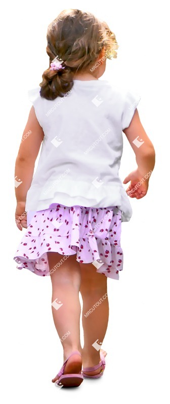 Girl walking people png (8081)