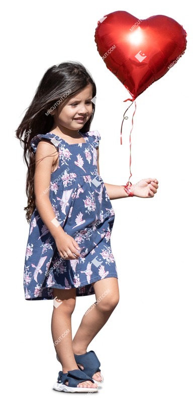 Girl walking cut out pictures (17513)