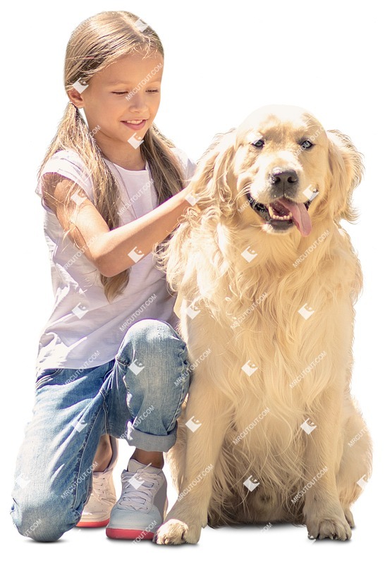 Girl walking the dog person png (9116)