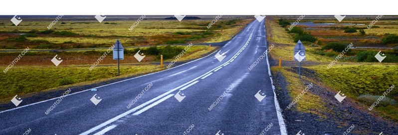 Grass road png foreground cut out (1356)
