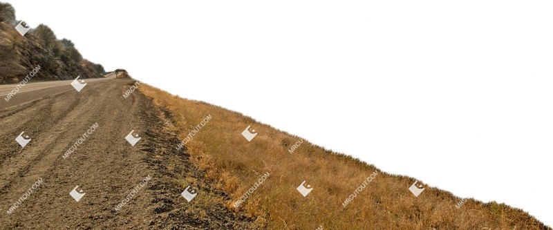 Grass road cut out foreground png (5866)