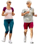 Group jogging people png (6829) - miniature