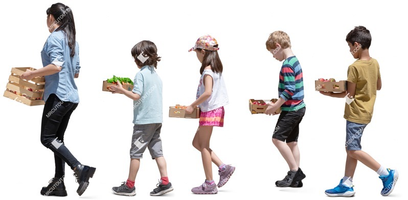 Group of children gardening people png (19892) Group of children gardening people png (19892)