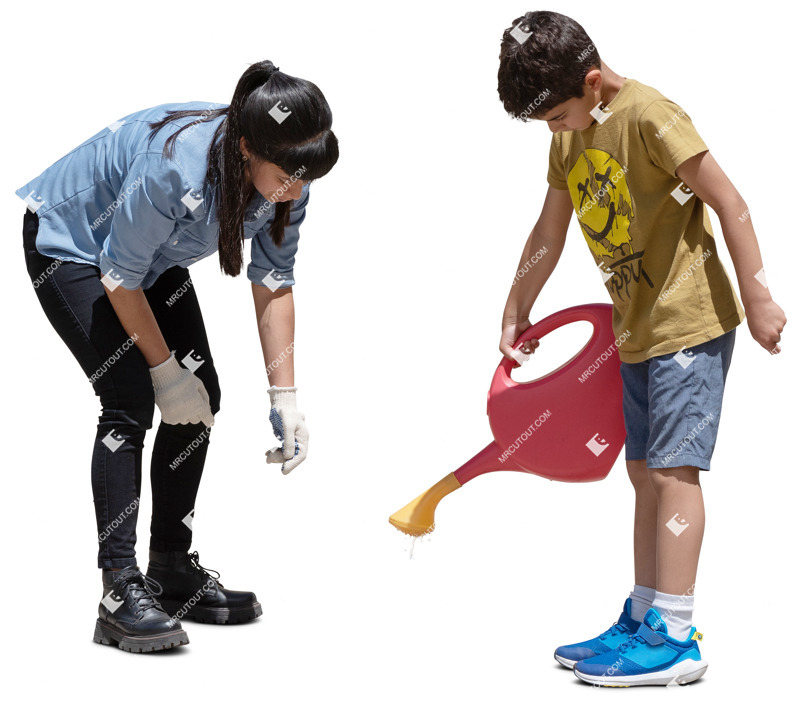 Group of children gardening people png (20089) Group of children gardening people png (20089)