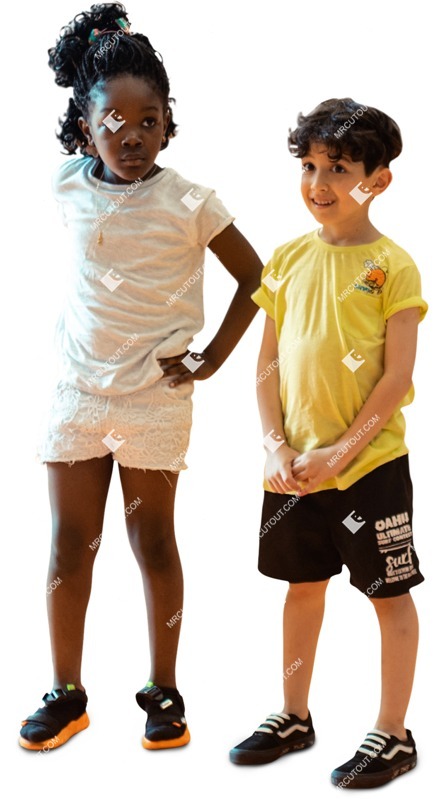 Group of children playing png people (7173)