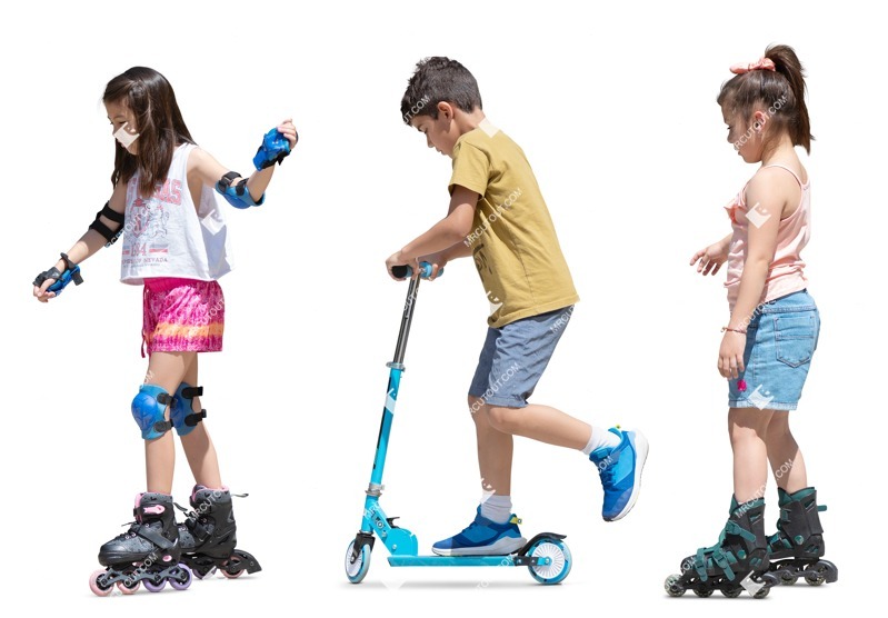 Group of children playing people png (19754)