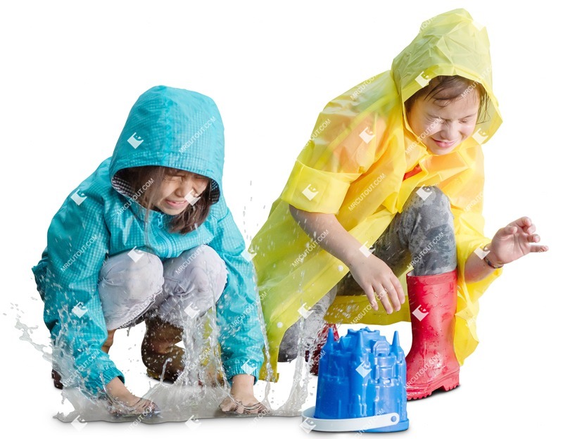 Group of children playing people png (19888)