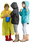 Group of children playing  (20288) - miniature