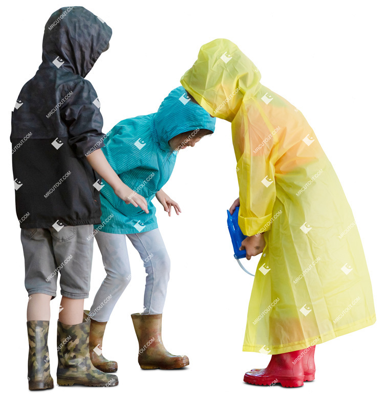 Group of children playing photoshop people (20208)