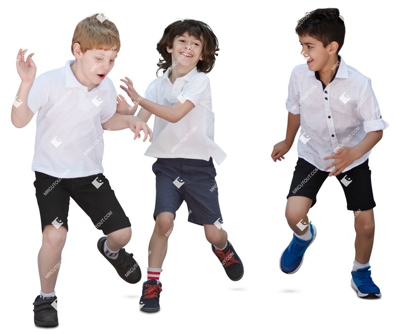Group of children playing human png (19182)