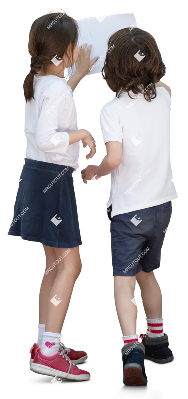 Group of children playing png people (19901)