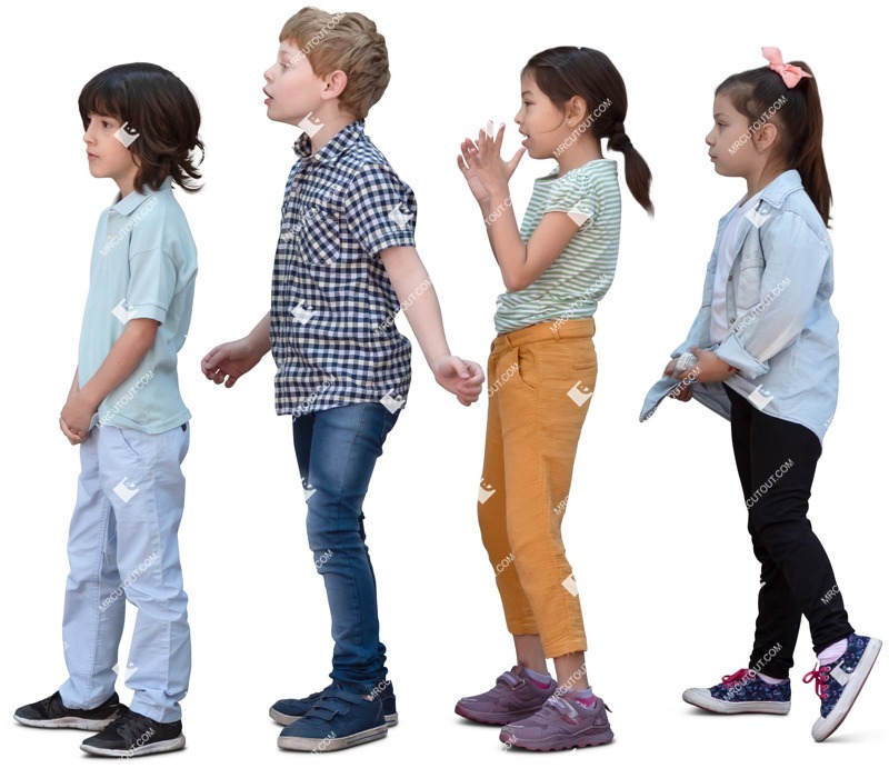 Group of children playing photoshop people (19422) Group of children playing photoshop people (19422)