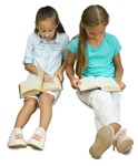 Group of children reading a book people png (13731) - miniature