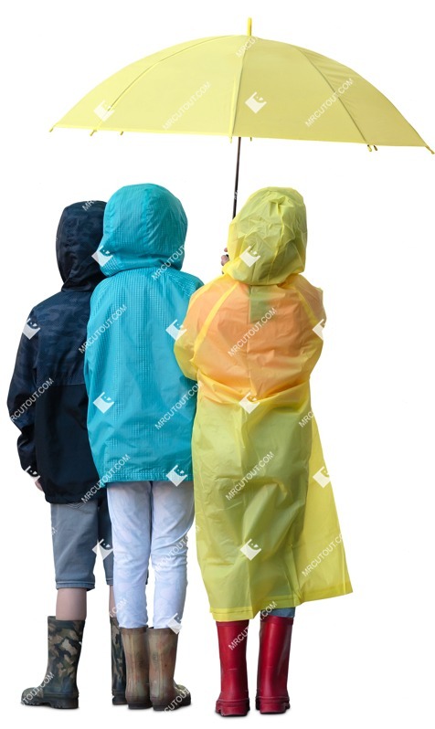 Group of children standing people png (19664)