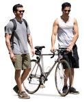 Group of friends cycling person png (16063) | MrCutout.com - miniature