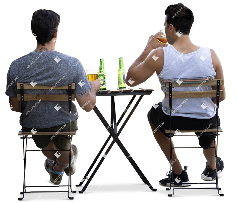 Group of friends drinking people png (15801)