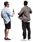 Group of friends drinking people png (16124) - miniature