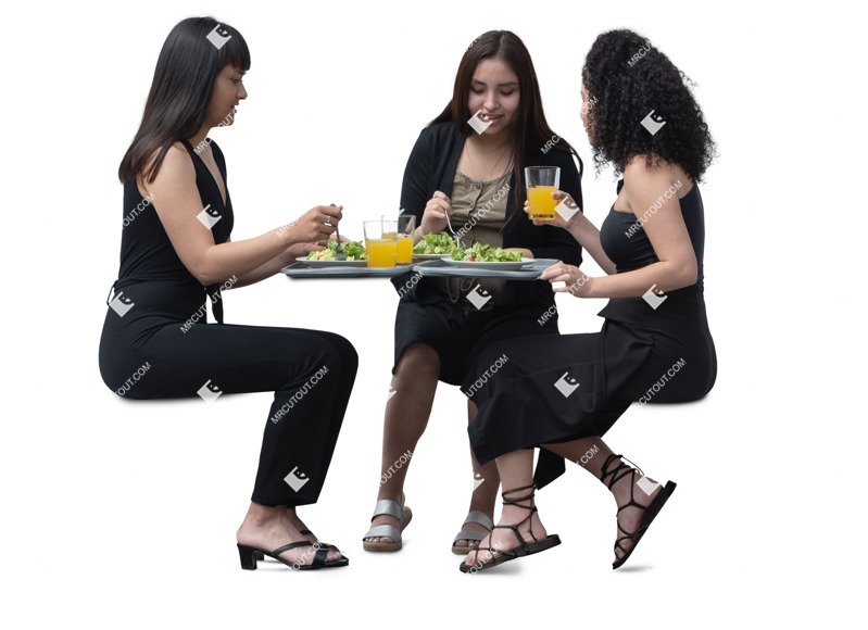 Group of friends drinking person png (18314)