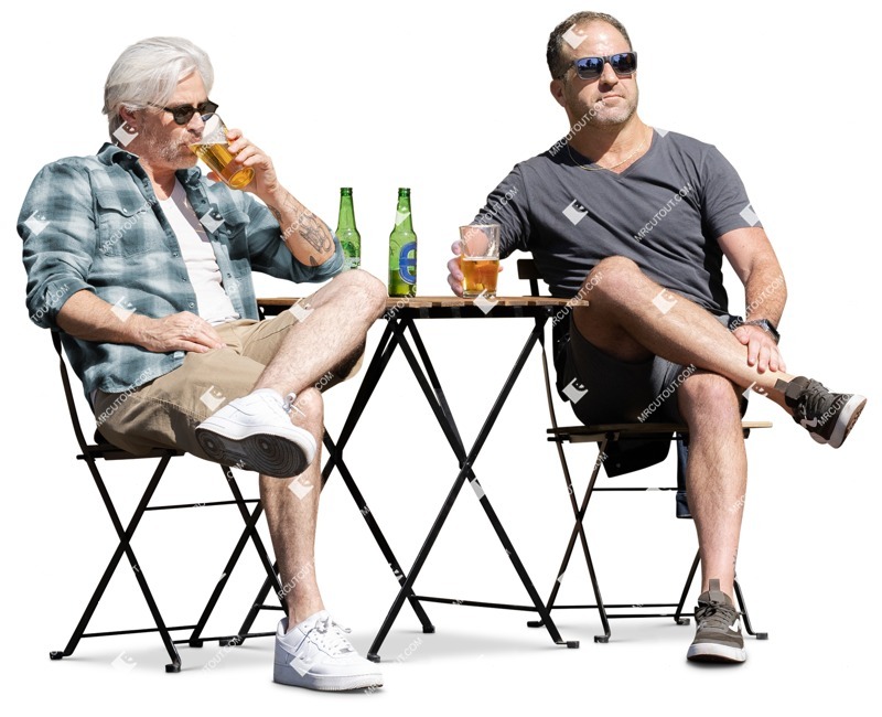 Group of friends drinking people png (18146)